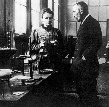 File:Marie and Pierre Curie Converse.jpg
